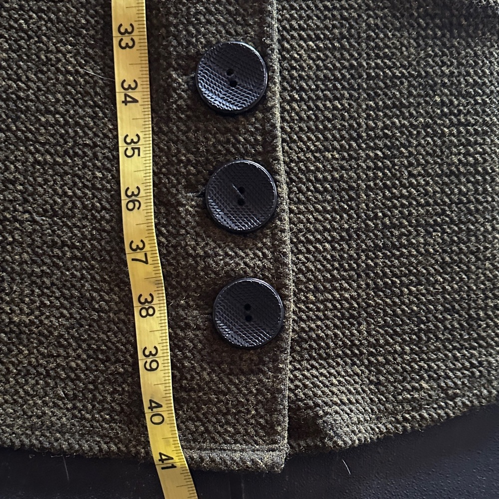 Joseph Ribkoff Olive Green Cowl Neck Sweater - Picture 6 of 6
